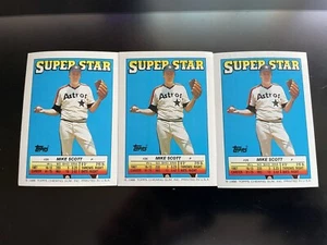 Houston Astros Mike Scott Topps Stickercard #26 MLB Baseball Vintage 80s - Picture 1 of 2