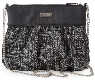 Bolso de Cadera Miche Char Retirado Cartera con Cadena Correa para el Hombro Bolsillos para Tarjetas con Cremallera Foto 1 de 4