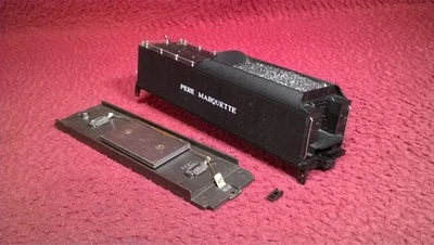 HO RIVAROSSI  TENDER SHELL - #1222 PERE MARQUETTE - 1 LOOSE STEP - Image 1 of 4