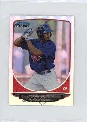 2013 Bowman Chrome Minis Refractor /125 Byron Buxton #1 - Image 1 of 2