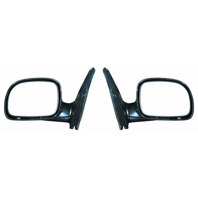 For Dodge Caravan Door Mirror 1996 2000 Pair Driver and Passenger Side Unpainted - Image 1 of 4