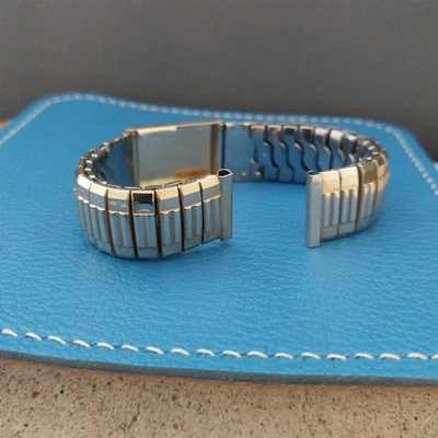 5/8" 1950s Gemex 12k Gold-Filled Classic Stretch nos Unused Vintage Watch Band - Image 1 of 4