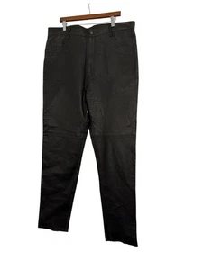 International Male Lederhose 40x 34 Motorrad Herren schwarz - Bild 1 von 24