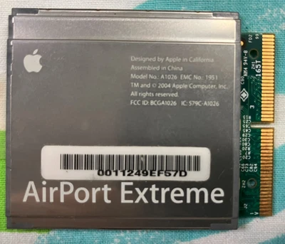 Airport Extreme Wifi Card Apple A1026 - Keep me out of a land fill pleeze! - Image 1 of 2