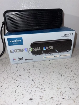 Soundcore Select 2 Wireless Bluetooth Speaker Bass Ipx7 - Image 1 of 4
