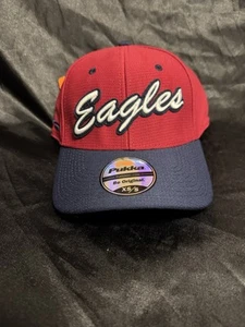 Pukka Headwear Eagles Gorra Ajustada Sombrero xs/s NUEVO Rojo/Azul/Blanco NUEVO con etiquetas - Imagen 1 de 5