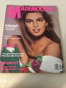 Mademoiselle Magazin Januar 1988 Cindy Crawford intensives Modell kurvig - Bild 1 von 4