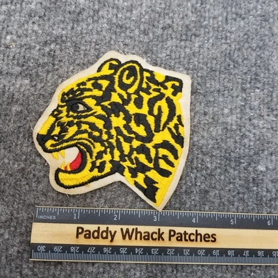 Vintage Leopard Patch Cat Animal Wildlife 70s 80s AC6 - Image 1 of 2