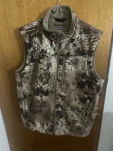 Kryptek Highlander Hunting Vest Tactical Fleece Lined LG 133607 NWOTWoodsman - Picture 1 of 15