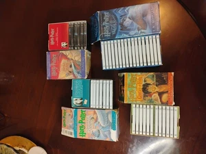 Harry Potter Unabridged Books on Cassette Tape Rowling Jim Dale Lot  - Picture 1 of 19