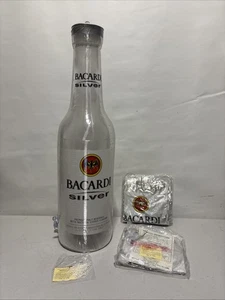 BACARDI SILVER (Discontinued) Inflatable Blow-Up Liquor Advertising Display NOS - Picture 1 of 1