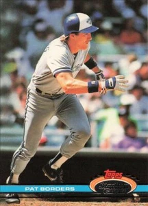 1991 Topps Stadium Club Pat Borders Toronto Blue Jays #266 - Picture 1 of 2