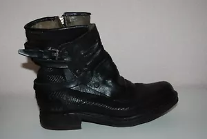 A.S 98 Wunderschöne Leder Boots Gr. 38 NP 279 - Bild 1 von 12