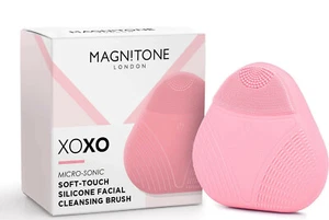 CEPILLO DE LIMPIEZA FACIAL DE SILICONA TACTO SUAVE MAGNITONE XOXO RECARGABLE USB - Imagen 1 de 3