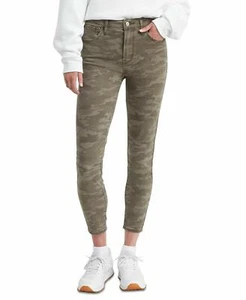 Pantalones de camuflaje recortados súper ajustados Levi's 720 talla 2 cintura 26 - nuevos - Imagen 1 de 1
