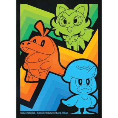 THE POKÉMON COMPANY INTERNATIONAL 1 sleeve Sprigatito / Fuecoco / Quaxly | Paldea Evolved | ETB Pokemon (2023)