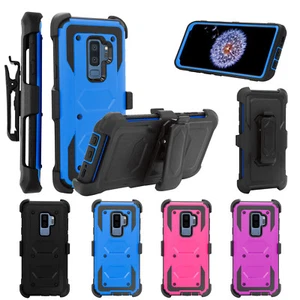 Funda con clip para cinturón a prueba de golpes para Samsung Galaxy S9 S9 Plus - Imagen 1 de 41