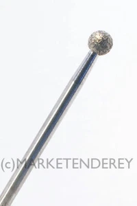 ISO 104001040 Diamantschleifer Kugelkopf Ø 4.0mm, NEU! - Bild 1 von 1