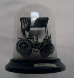 Peugeot 1892 Car in Glass Dome Case - Picture 1 of 2
