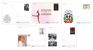 Armenia 2024 Official Complete Set of all 5 Postcards Postcard with a stamp Card - Picture 1 of 1
