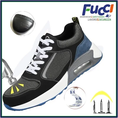 Scarpe antinfortunistica leggere sportive Uomo Scarpe da lavoro TEAMWORK S1P SRC - Immagine 1 di 4