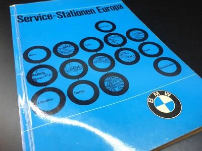 BMW SERVICE in Europa 1966 Stationsverzeichnis Servicestationen Anleitung 909919 - Bild 1 von 4