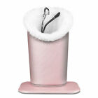 Plush Lined Eyeglasses Holder with Magnetic Base PU Leather Glasses Stand Case