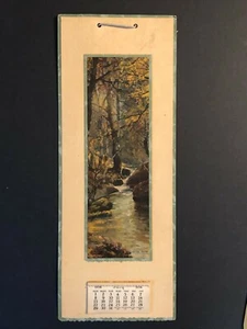 "Song of the Brook" Laws Grocery & Market (Illinois?)1934 Calendar  - Picture 1 of 6