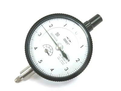 MITUTOYO 2923A-10 Dial Indicator,0 to 0.050" Range ,0-5-0 Reading .0001" Grad