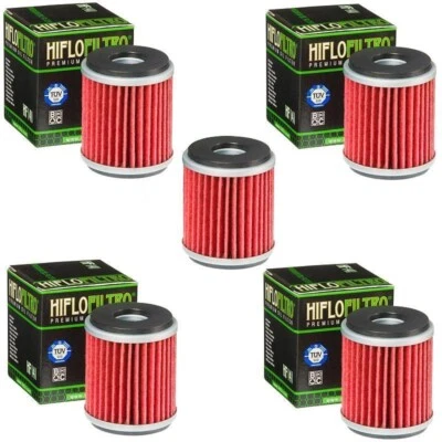 2003-2008 Yamaha YZ450F Genuine HiFlo Oil Filter HF141 YZF 450 450F - Pack of 5 - Image 1 of 4
