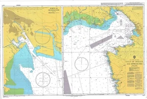 Admiralty 1471 Italy Slovenia And Croatia Gulf Of Trieste  Approaches Map Wall - Picture 1 of 6