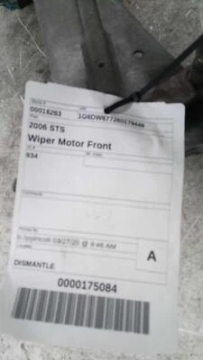 Used Windshield Wiper Motor fits: 2006 Cadillac Sts  Grade A Foto 1 de 4