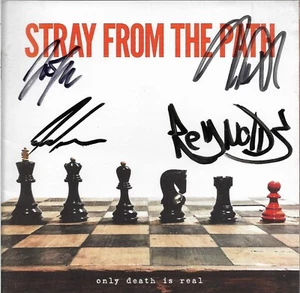 Only Death Is Real * by Stray From the Path (CD, 2017, Sumerian) Original Signed - Picture 1 of 2