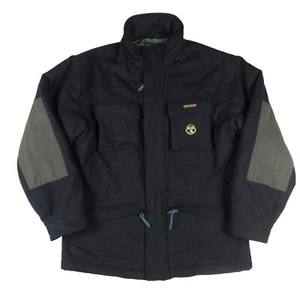 Napapijri Loden Herren Wool Antarctic Expedition Geographic Gray Jacket - Size M - Bild 1 von 18