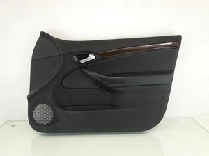 08 SAAB 9-3 2.0L FWD Right Front Passenger Interior Door Trim Panel Cover Black - Picture 1 of 8