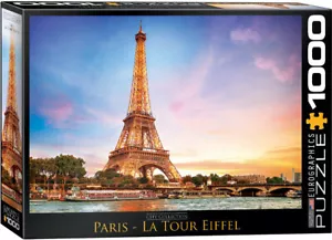 Eurographics Puzzles Paris La Tour Eiffel 6000-0765 1000 Pieces New NIB - Picture 1 of 2