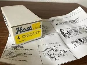 HOSTARO 1/43 BOITE VIDE / EMPTY BOX Ferrari 512 S Gelo Rac. (Ref 46.2) + Notice - Imagen 1 de 1