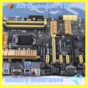 ASUS Z87-EXPERT Motherboard Intel Z87 LGA DDR3 1150 DVI VGA HDMI USB3.0 ATX - Picture 1 of 2