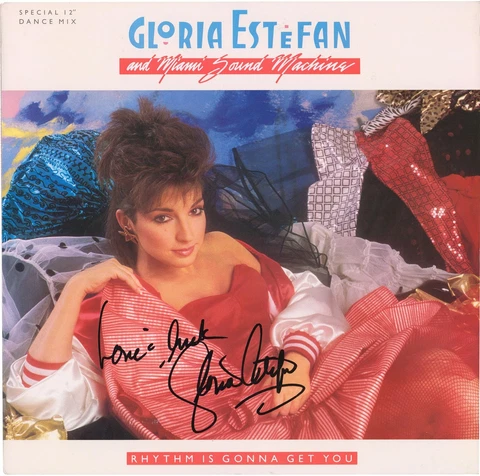 Gloria Estefan Music Album Fanatics Authentic COA Item#10729121 Cover