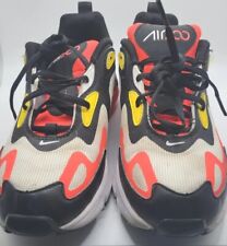 NIKE Youth "Air Max 200 GS" White Black Crimson Sneakers AT5627-005 Size 4.5