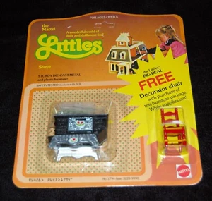 NEW The Littles Stove Diecast Dollhouse Furniture  Mattel 1980 #26 - Picture 1 of 2