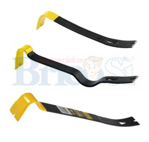 STANLEY LEVACHIODI AMERICANO LEVERINO LEVA BARRA APRICASSE ACCIAIO 32/38/53 CM - Foto 1 di 4