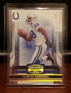 2006 Donruss Gridiron Gear Holofoil X's Colts Karte #45 Marvin Harrison #14/100 - Bild 1 von 2