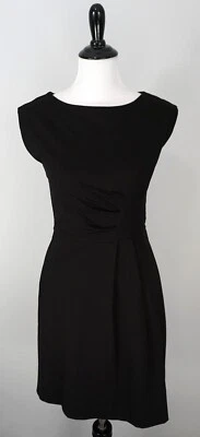 Nuevo Vestido Marc Jacobs Negro Plisado Formal Línea A Sin Mangas Talla Pequeña Nuevo con Etiquetas Foto 1 de 4