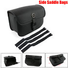1pcs Saddlebag Motorcycle Front Fork Tool Storage Saddle Bags Black Waterproof