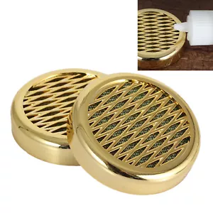2 PC Tobacco Round Smoking Cigar Hygrometer Humidor Humidifier Cigarette Humidor - Picture 1 of 8