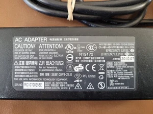 AC Adapter for Fujitsu Scanners PA03544-K908, PA03010-6311 SEB100P3-24.0, N19172 - Picture 1 of 2