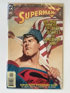 Superman #600 DC signierter Comic Künstler Jose Marzan Echtheitszertifikat 150/600 - Bild 1 von 7