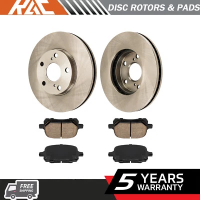 6 piezas rotores de freno de disco delanteros y pastillas de cerámica para Lexus ES300 1997-2001 Foto 1 de 4