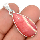 Natural Rhodochrosite - Argentina 925 Sterling Silver Pendant Jewelry CP27196